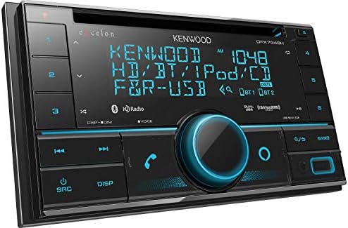 Kenwood DPX-794BH 2-Din CD-приемник с вграден Алекса, Bluetooth, така и HD-радио