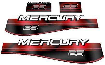Набор от сменяеми етикети Mercury 25 (1994-1998) за подвесного на двигателя вторичен пазар