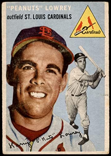 1954 Topps # 158 Peanuts Lowry Сейнт Луис Кардиналс (Бейзболна картичка) СПРАВЕДЛИВИ Кардинали