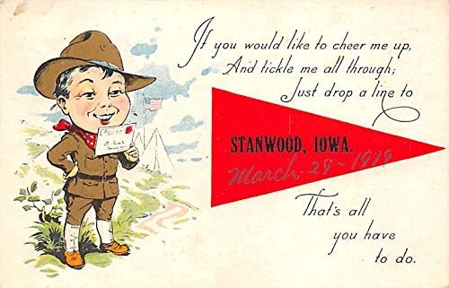 Айова, в Айова се Продават старинни колекционерски Boyscout 1919