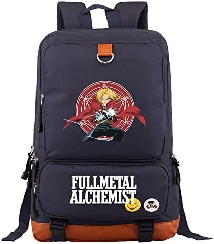 Училищен раница Fullmetal Alchemist за студенти BY-CAN-Аниме-Раница, Училищна Чанта за книги за деца -Всекидневни Раница За Пътуване