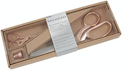 Подаръчен Комплект Ножици MILWARDS 2189009 от Розово Злато, 22 см