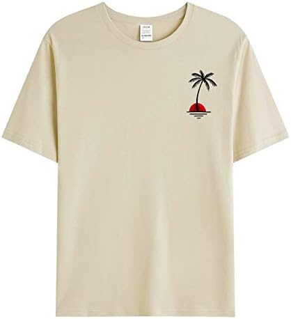 Xiloccer Мъжки Бизнес Ежедневни Ризи Slim Fit Dress Ризи За Мъже Плажна Риза На Хелоуин Хавайска Риза С Къс Ръкав И Принтом