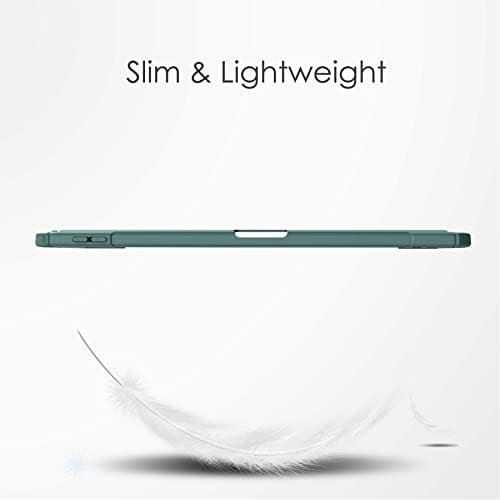 Калъф за таблет Калъф за iPad Pro 12,9 2022 12,9-инчов калъф за таблет, тънък калъф от TPU с притежател на молив, smart-калъф за автоматично