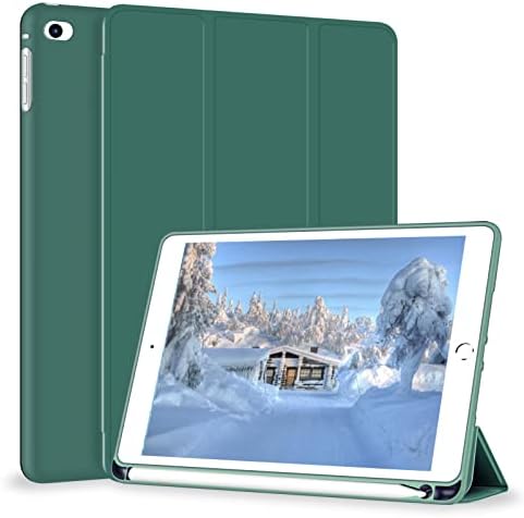 Калъф Divufus за iPad Mini 5 /Mini 4-7,9 инча, Лек, Тънък калъф-поставка от мека TPU Trifold Smart Cover, калъф за автоматичен режим на сън/събуждане с притежател на молив за iPad Mini и 4-ти/ 5-то п