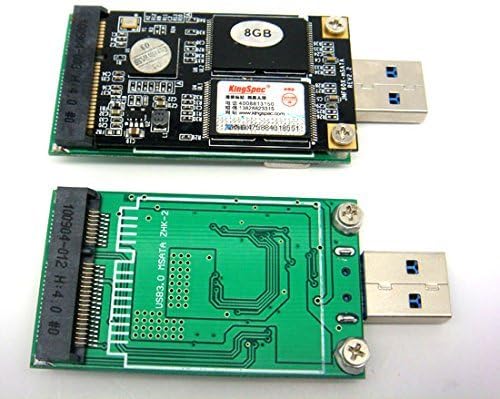 Карта адаптер за SSD диск, USB 3.0 mSATA