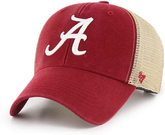 Alabama Червена Неструктурированная Окото бейзболна шапка Свободно Намаляване на Flagship 47 шофьор на камион За Възрастни, Мъжки/Дамски бейзболна шапка, Регулируем разме