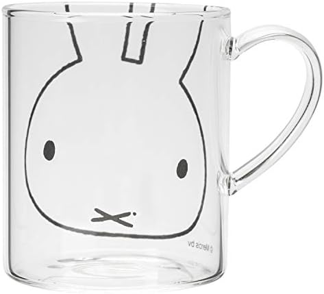 コーカカンパニー Koji Company 407891 Чаша Miffy Selfie Miffy, бистра, 11,8 течни унции (350 мл), чаша Термостойкая