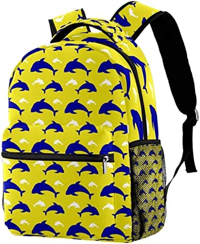 Красива Модерна Училищна чанта Риба Fish За Момичета И Момчета, Всекидневни Раница 29,4x20x40 см, 11,5x8x16 инча