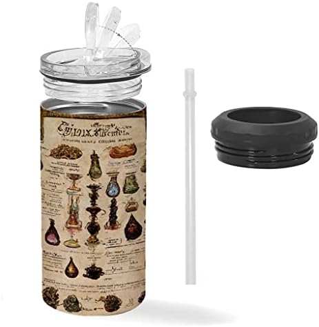 Охладител за тънки кутии с изолация от Black Magic Elixir - Охладител за Консерви Wizard Can - Охладител за тънки кутии С изолация от