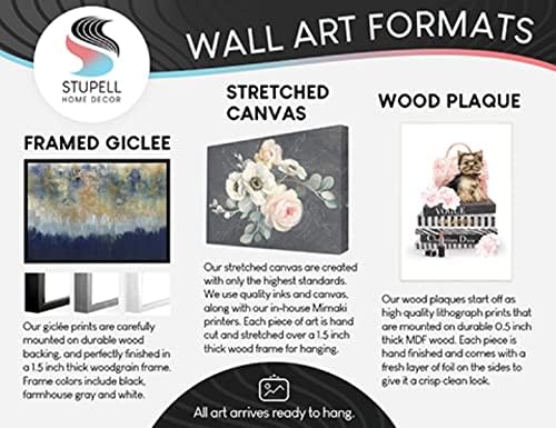 Любима червило Stupell Industries Разберись с това, Козметичната мода, Дизайн Стефани Уоркман Марротт, Стенно изкуство в бяла рамка,