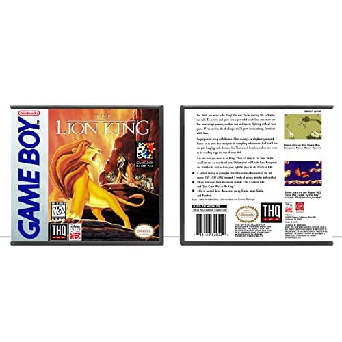 Диснеевский Цар Лъв | (GB) за Game Boy - Само калъф за игри - без игри