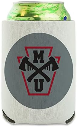 Охладител с логото на гимназията Университет Мэнсфилда Титуляр за обнимания ръкави за напитки, Сгъваема Изолатор - Притежателя с изолация