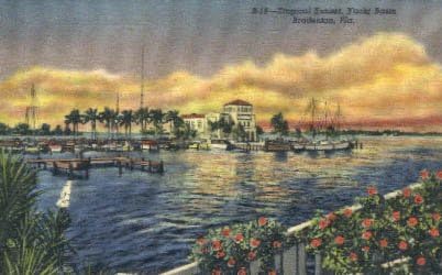 Пощенска картичка от Брадентона, Флорида