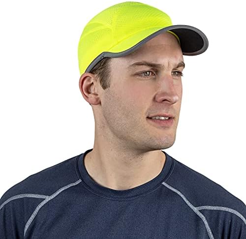 Светоотражающая шапка за джогинг TrailHeads | Бързосъхнеща Шапка за мъже | Спортна шапка Ретроспекция 360 - 3 цвята