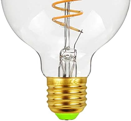 Крушка на Едисон Xianfei, Реколта Led Крушка на Едисон, 4 Опаковки Декоративни Крушки E27, G80/t45 с регулируема яркост Edison за Домашни