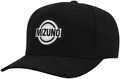 Бейзболна шапка Мизуно Standard с нашивкой възстановяване на предишното положение, Черна, OSFA