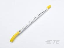 Маркери кабели, Предварително Нанесени Върху Жълта лента на Полиоксиметилена