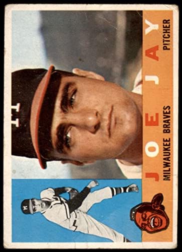 1960 Topps # 266 Джоуи Джей Милуоки Брейвз (Бейзболна картичка) ЛОШ Брейвз