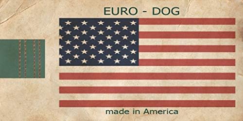 Евро-Набор от Греди и каишки за кучета База на Разположение на европейския Луксозен Нашийник и Каишка от Мека Кожа, с Регулируема Катарама