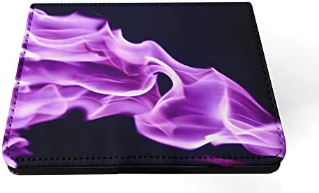 HOT Fierce FIRE Purple Flames # 1 ФЛИП калъф за таблет Apple IPAD PRO 11 (2018) (1-во поколение) / IPAD PRO 11 (2020 г.) (2-ро поколение) / IPAD PRO 11 (2021) (3-то поколение)